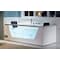 Eago EAGO AM196ETL 6 ft Clear Rectangular Acrylic Whirlpool Bathtub for Two AM196ETL - alternate 1